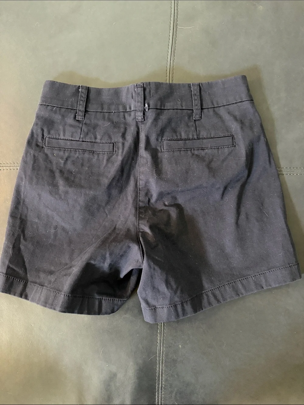 JCREW Classic Women's Navy Cotton-Blend Shorts